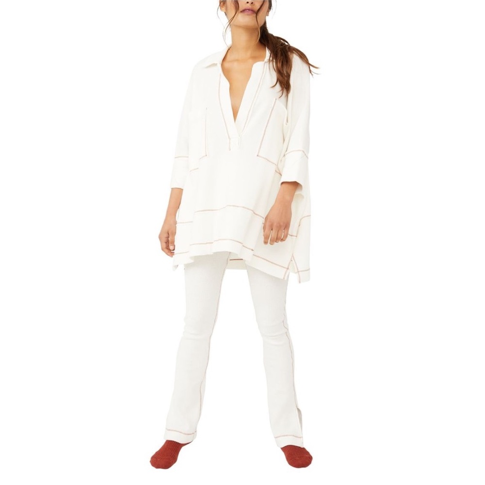 Free People Under The Stars Pullover & Fit Pajama Pants - Picture 2 of 16
